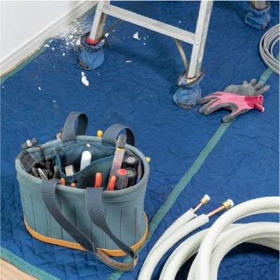 設置時のツールの画像